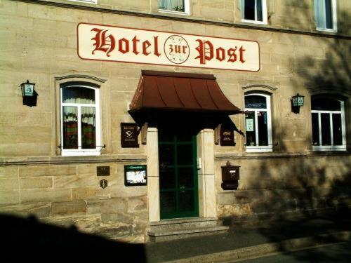 Hotel Post Nordhalben Exterior photo